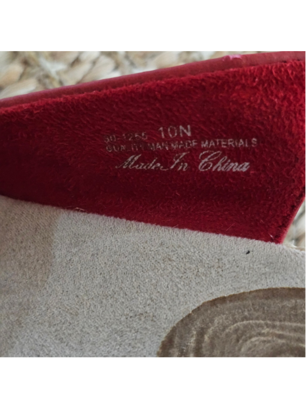 Easy Street Maureen Red Espadrille Wedge Sandals Women’s 10N Narrow NWOB - Picture 5 of 10